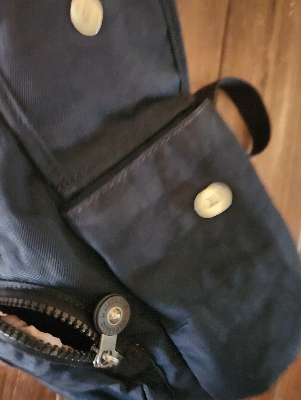 Kipling Mid Size Backpack Dark Navy Blue. - Picture 6 of 11